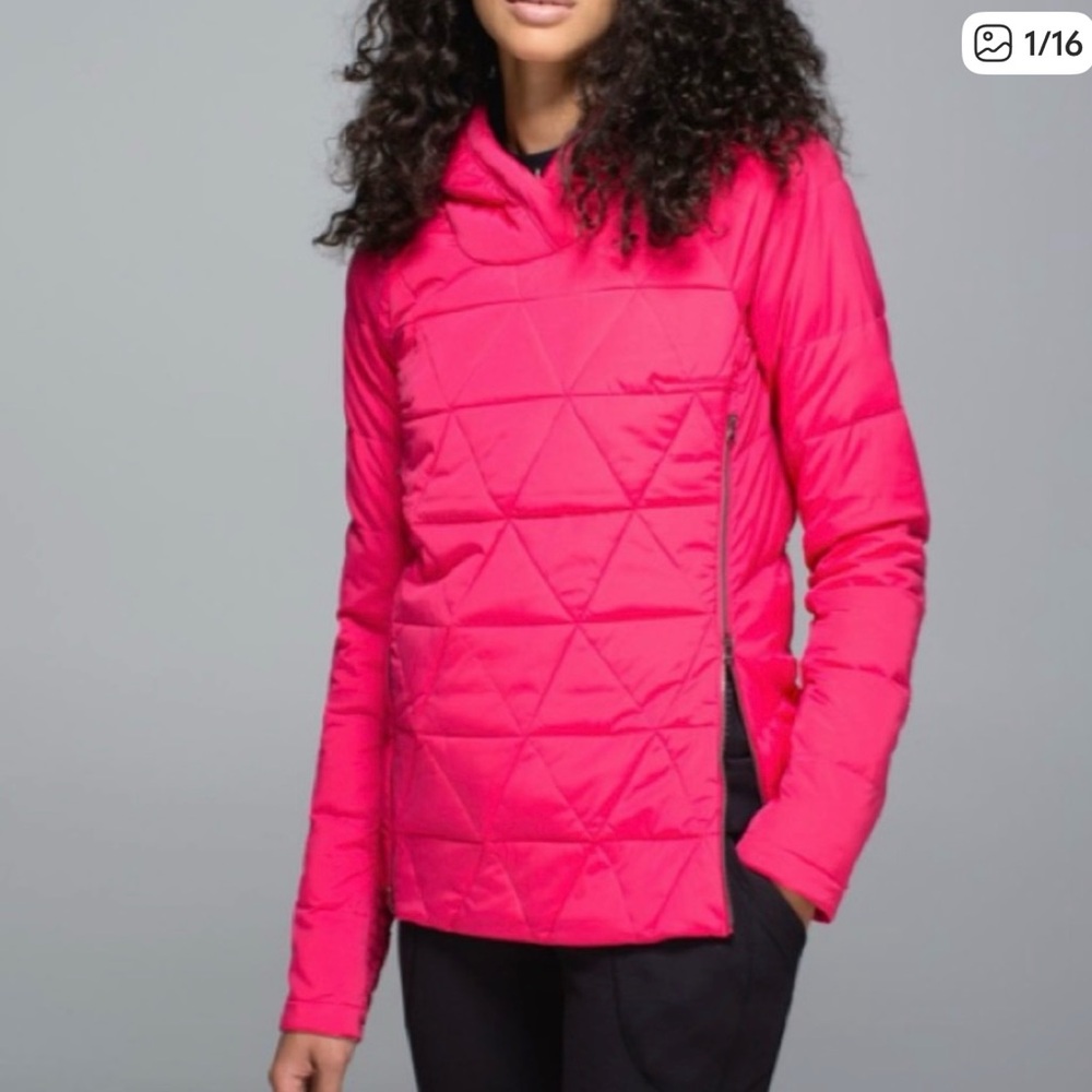 Lululemon Fluffed Up Pullover Boom Juice